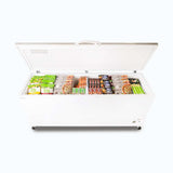 Storage Chest Freezer - 675L - Stainless Steel Top