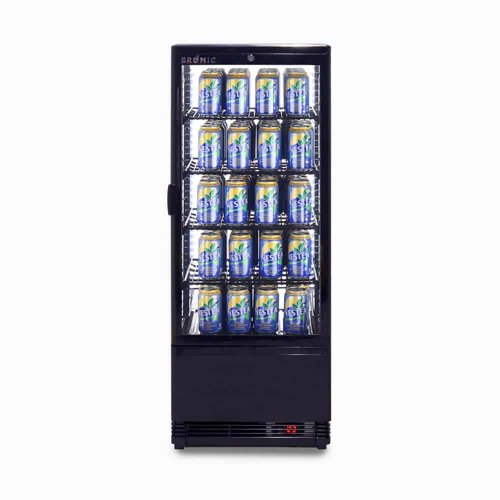 Countertop  Fridge 98L - 1 Door - Flat Glass