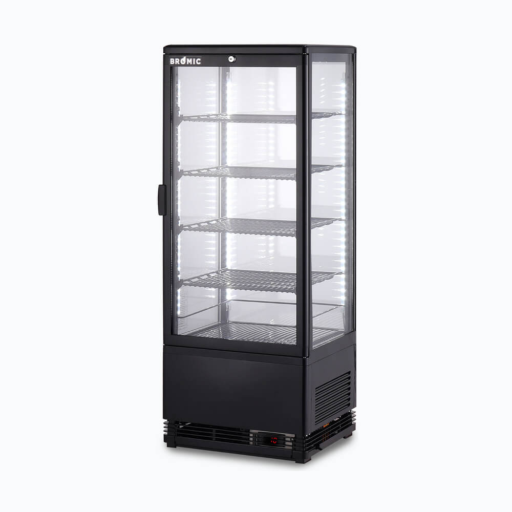 Countertop  Fridge 98L - 1 Door - Flat Glass