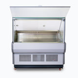 Square Glass Deli Display - 1330mm