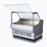 Square Glass Deli Display - 1330mm