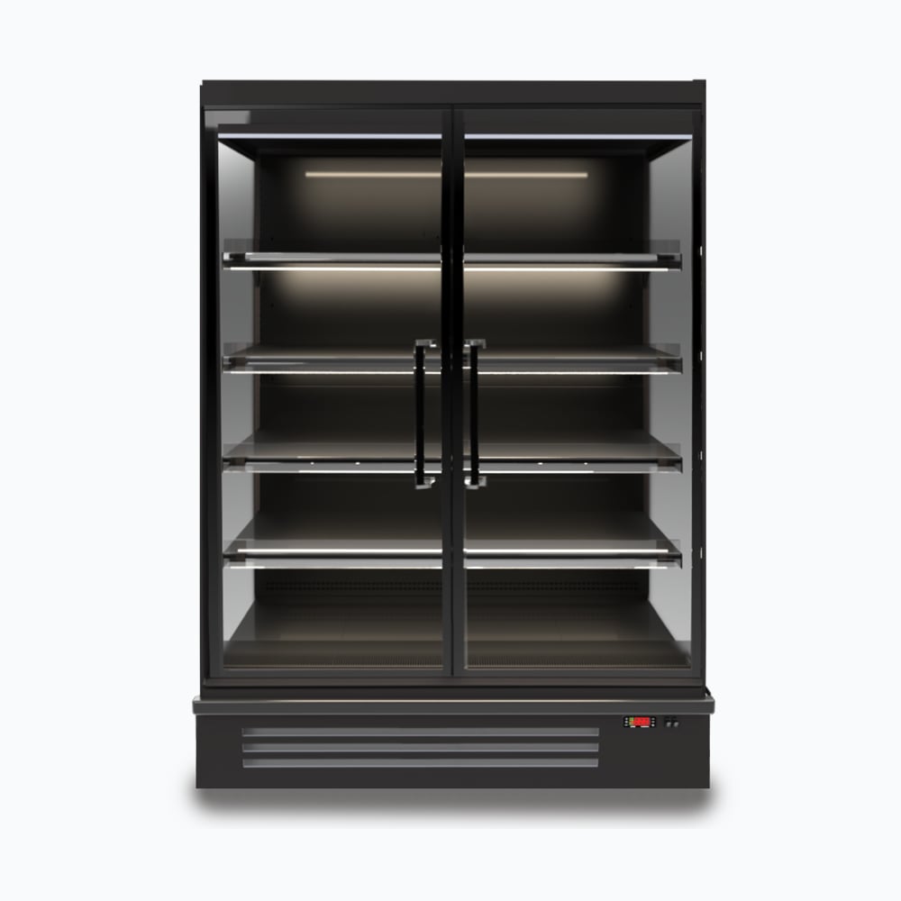 Full Height Multideck Fridge with Doors - 1250mm