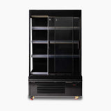 Semi Vertical Display Fridge - 938mm - 2 Doors - Sliding