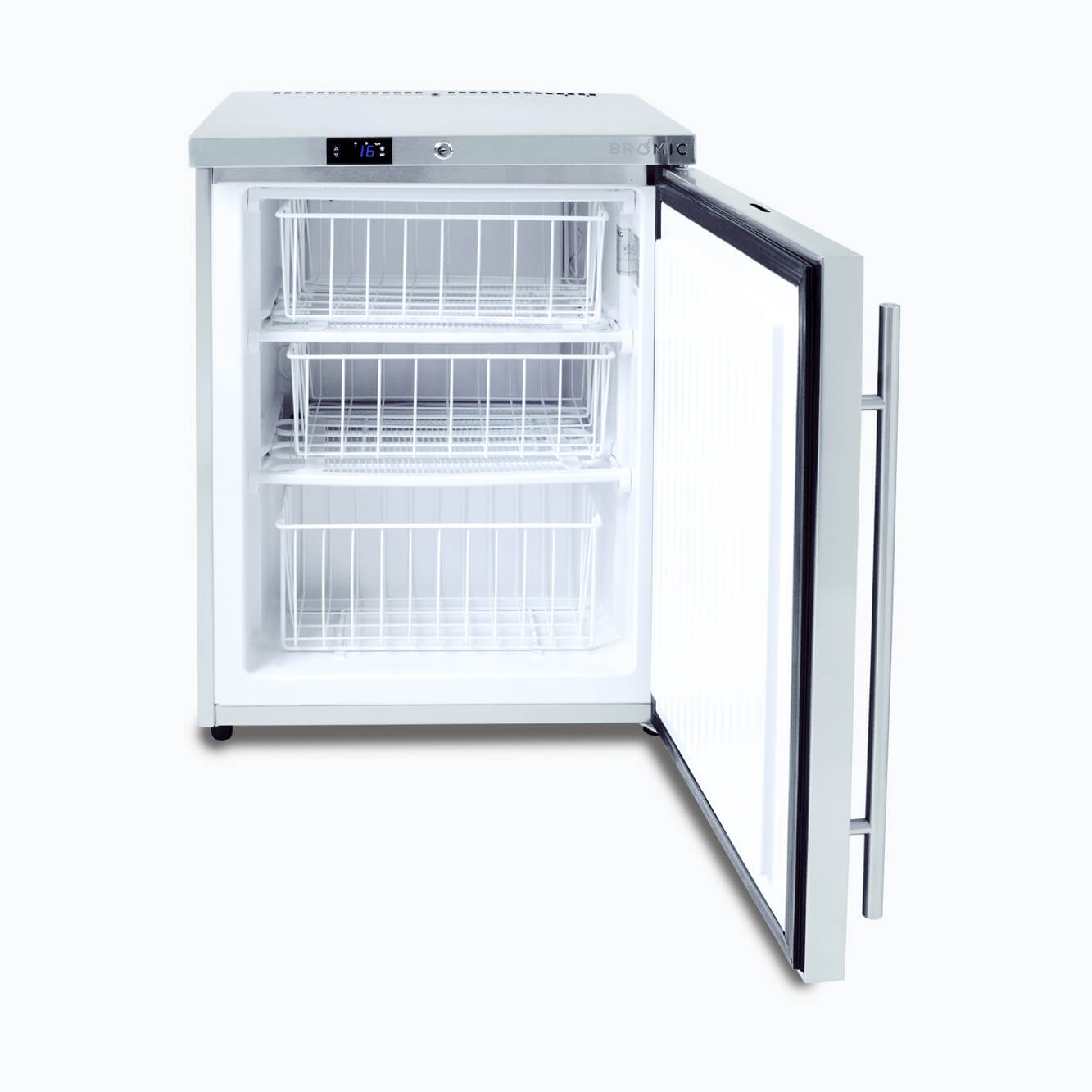 Under Bench Freezer - 115L - 1 Door - Stainless Steel