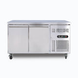 Under Bench Freezer - 282L - 2 Doors - Stainless Steel