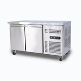 Under Bench Freezer - 282L - 2 Doors - Stainless Steel