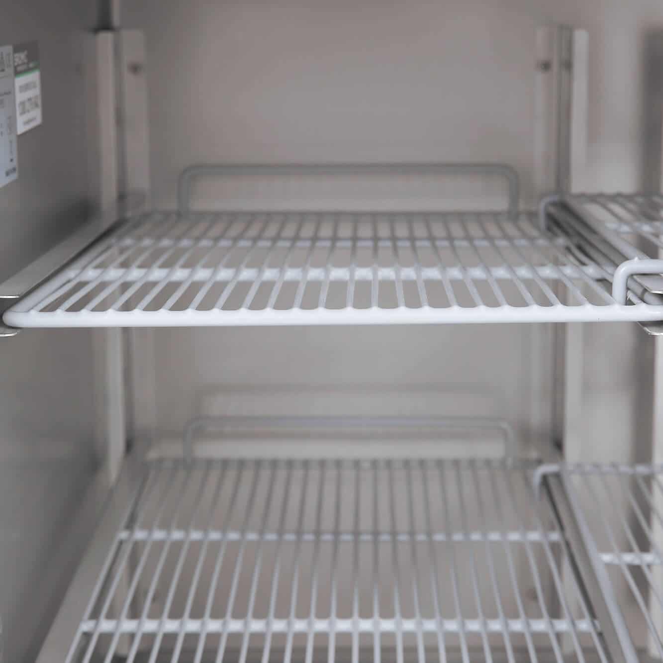 Under Bench Freezer - 282L - 2 Doors - Stainless Steel