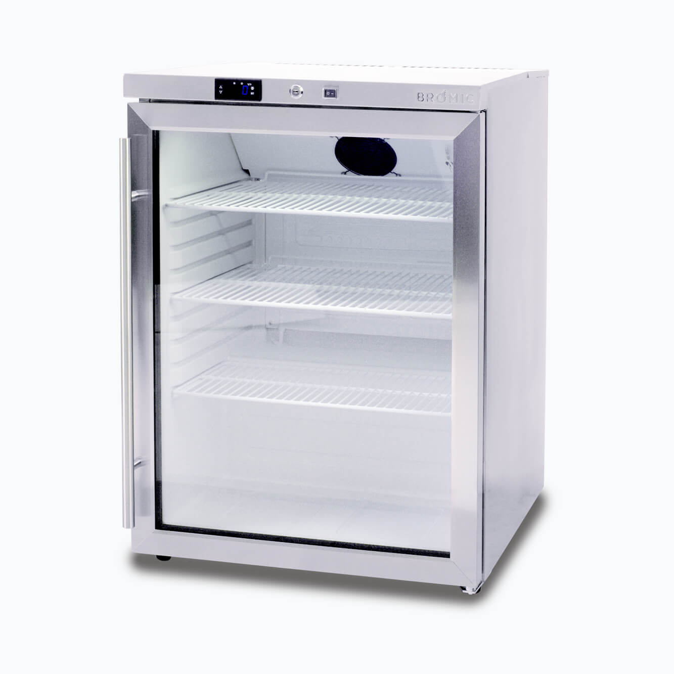 Under Bench Display Fridge - 138L - 1 Door - Glass