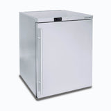 Under Bench Fridge - 138L - 1 Door - Stainless Steel