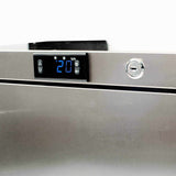 Under Bench Fridge - 138L - 1 Door - Stainless Steel