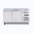 Under Bench Fridge - 282L - 2 Doors - Stainless Steel