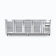 Under Bench Display Fridge - 553L - 4 Doors - Glass