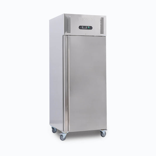 Upright Fridge - 650L - 1 Door - Stainless Steel