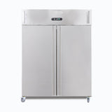 Upright Fridge - 1300L - 2 Doors - Stainless Steel UC1300SD-NR