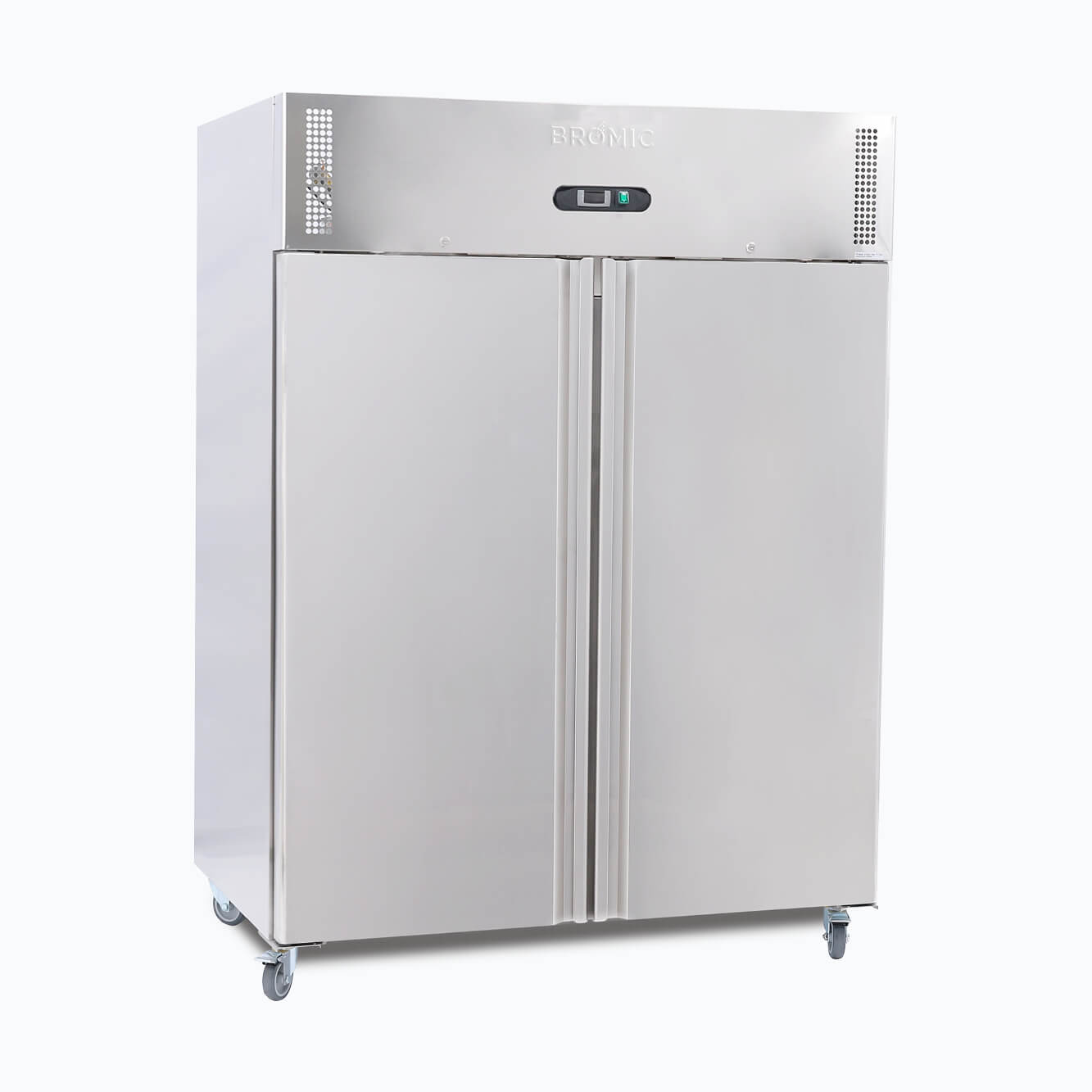 Upright Fridge - 1300L - 2 Doors - Stainless Steel UC1300SD-NR