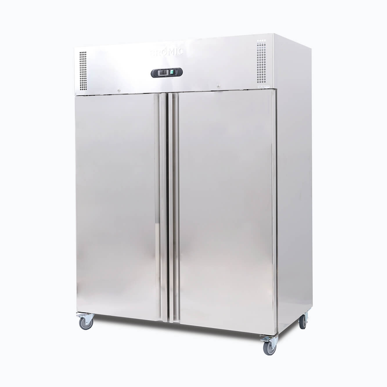 Upright Fridge - 1300L - 2 Doors - Stainless Steel UC1300SD-NR