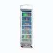 Upright Display Freezer - 300L - 1 Door - Flat Glass - Lightbox