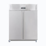 Upright Freezer - 1300L - 2 Doors - Stainless Steel UF1300SDF-NR