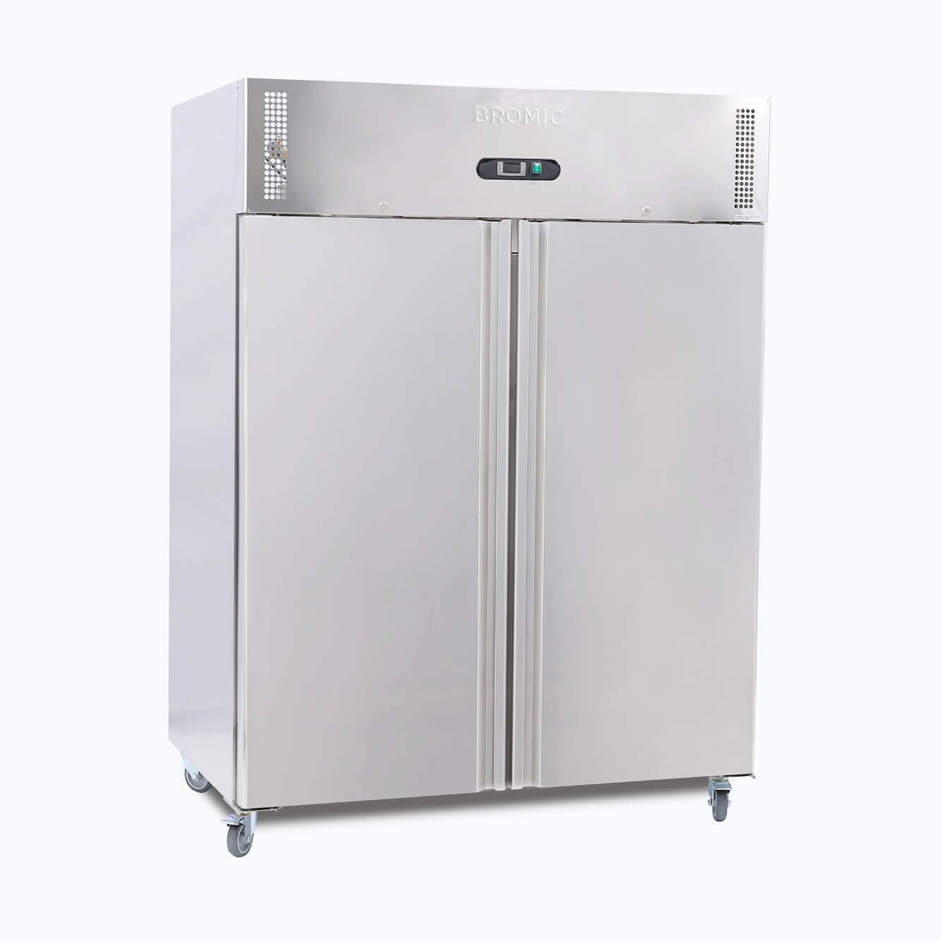 Upright Freezer - 1300L - 2 Doors - Stainless Steel UF1300SDF-NR