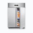 Upright Freezer - 1300L - 2 Doors - Stainless Steel UF1300SDF-NR