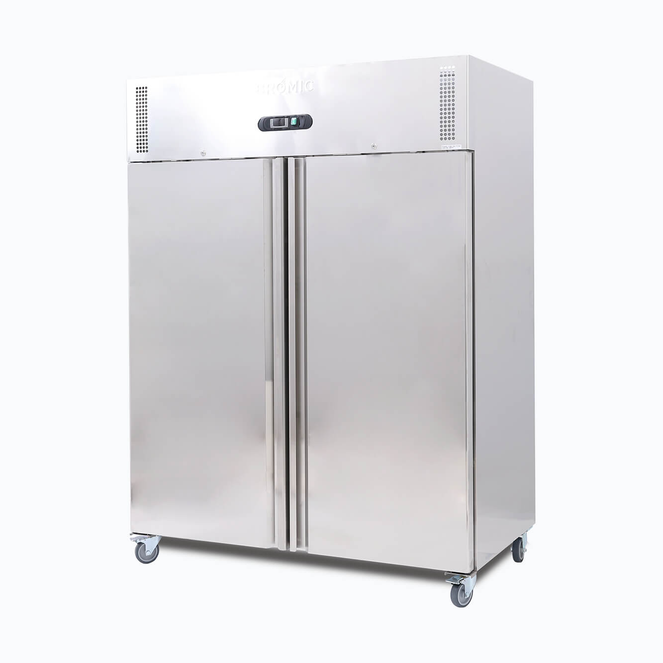 Upright Freezer - 1300L - 2 Doors - Stainless Steel UF1300SDF-NR