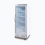 Upright Display Fridge - 290L - 1 Door - Flat Glass