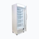 Upright Display Fridge - 659L - 1 Door - Flat Glass - Lighbox