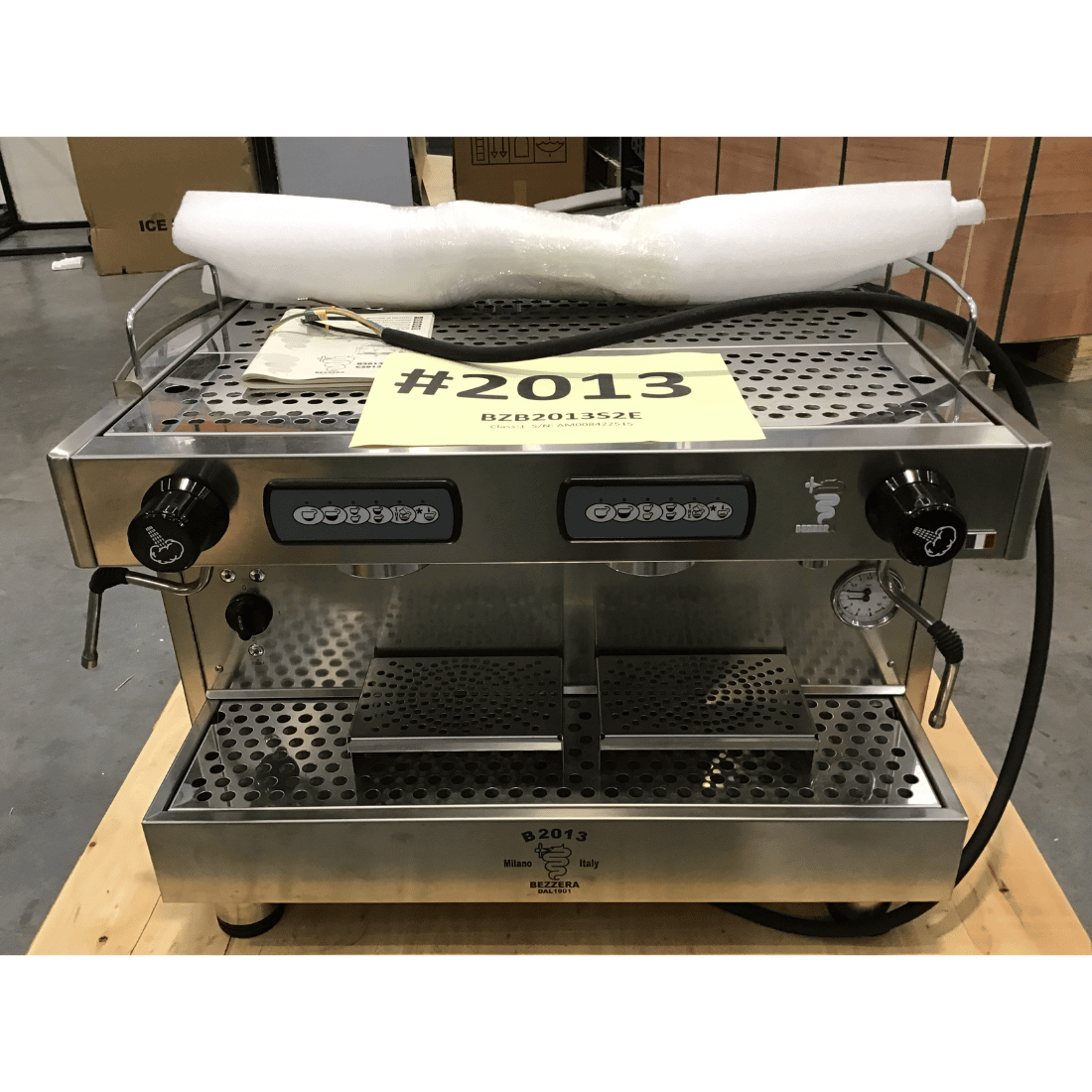 Ex-Showroom: Bezzera Traditional 2 Group Espresso Coffee Machine - BZB2013S2E-NSW2013
