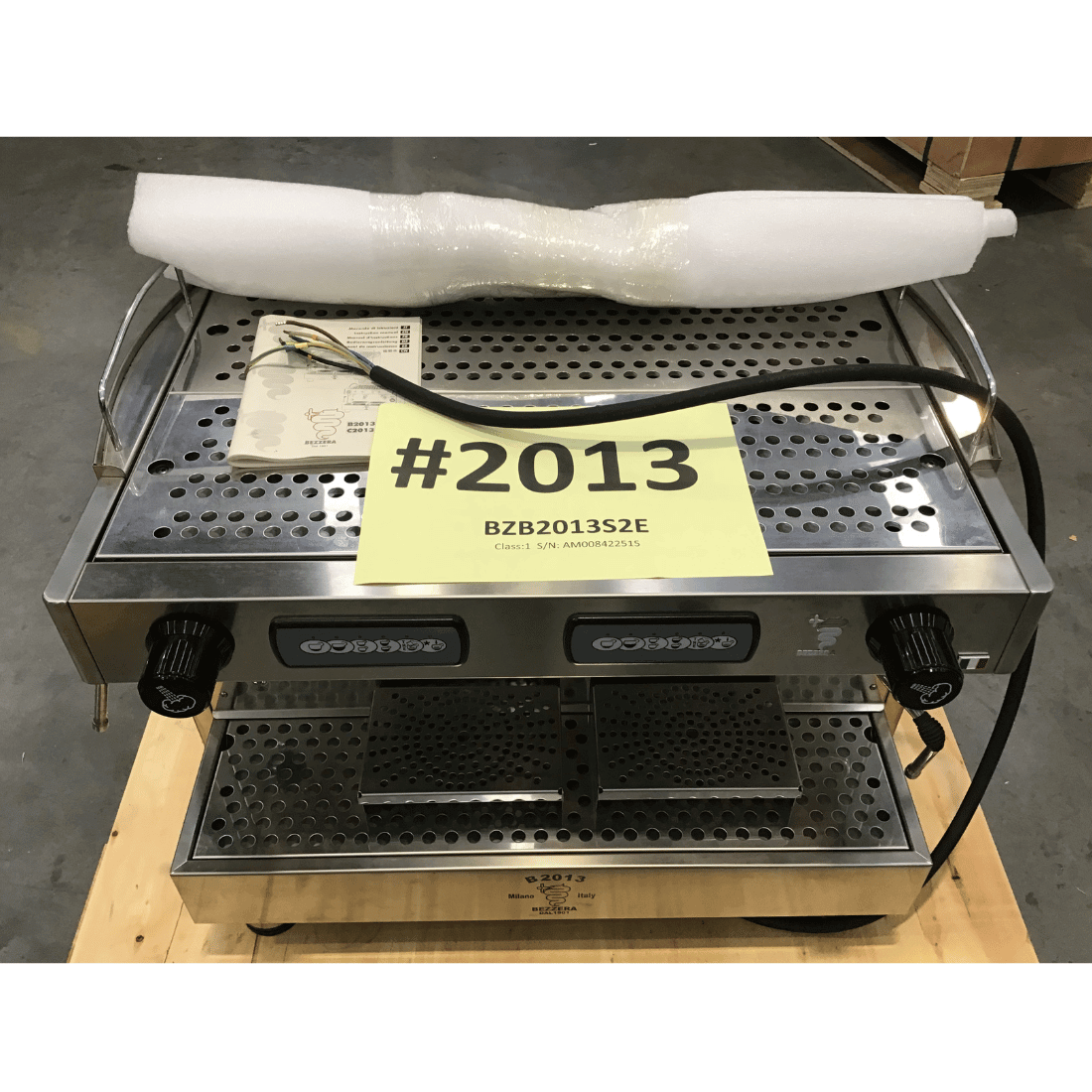 Ex-Showroom: Bezzera Traditional 2 Group Espresso Coffee Machine - BZB2013S2E-NSW2013