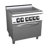 Fagor Kore 700 Series 800mm Electric Solid Top Range with GN 2/1 Oven - C-E711