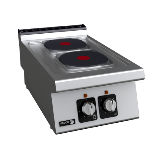 Fagor Kore 700 Series 400mm 2 Round Plate Electric Cooktop - C-E720