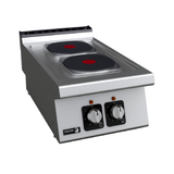 Fagor Kore 700 Series 400mm 2 Round Plate Electric Cooktop - C-E720