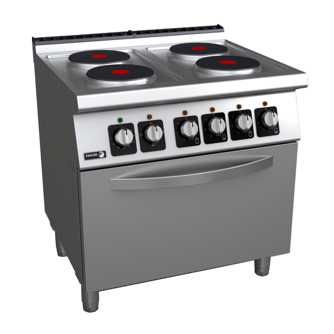 Fagor Kore 700 Series Electric 4 Burners with oven C-E741