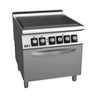 Fagor Kore 900 Series 800mm Electric Solid Top Range with GN 2/1 Oven - C-E911