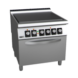 Fagor Kore 900 Series 800mm Electric Solid Top Range with GN 2/1 Oven - C-E911