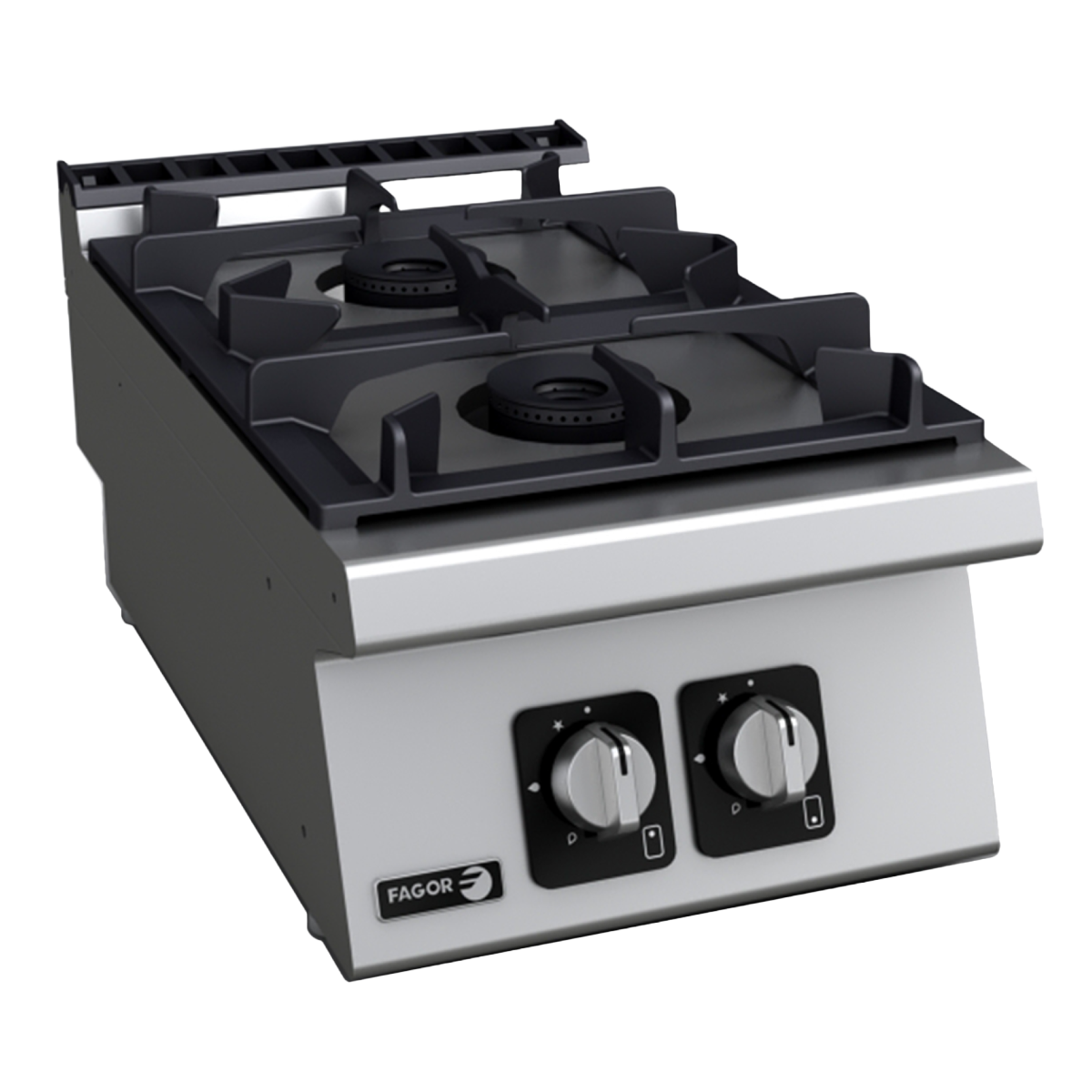 Fagor Kore 700 Series 400mm 2 Burner Gas Cooktop - C-G720H