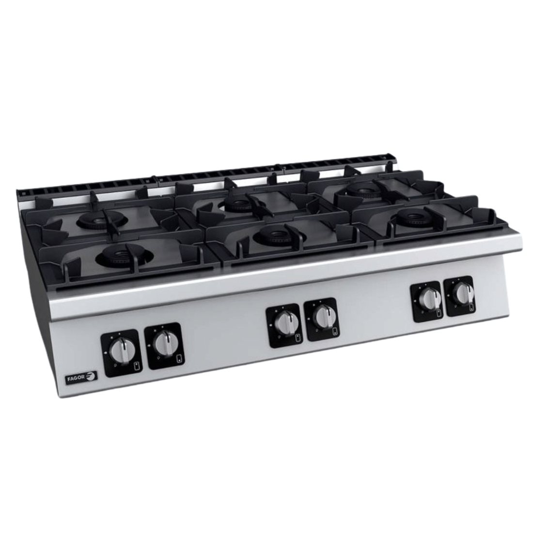 Ex-Showroom: Fagor Kore 700 Series Bench Top 6 Gas Burners - C-G760H-VIC936