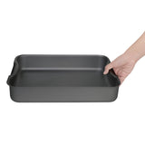 Vogue Baking Dish Hard Anodised - 370x265x70mm 14 1/2x10 1/2x2 3/4"