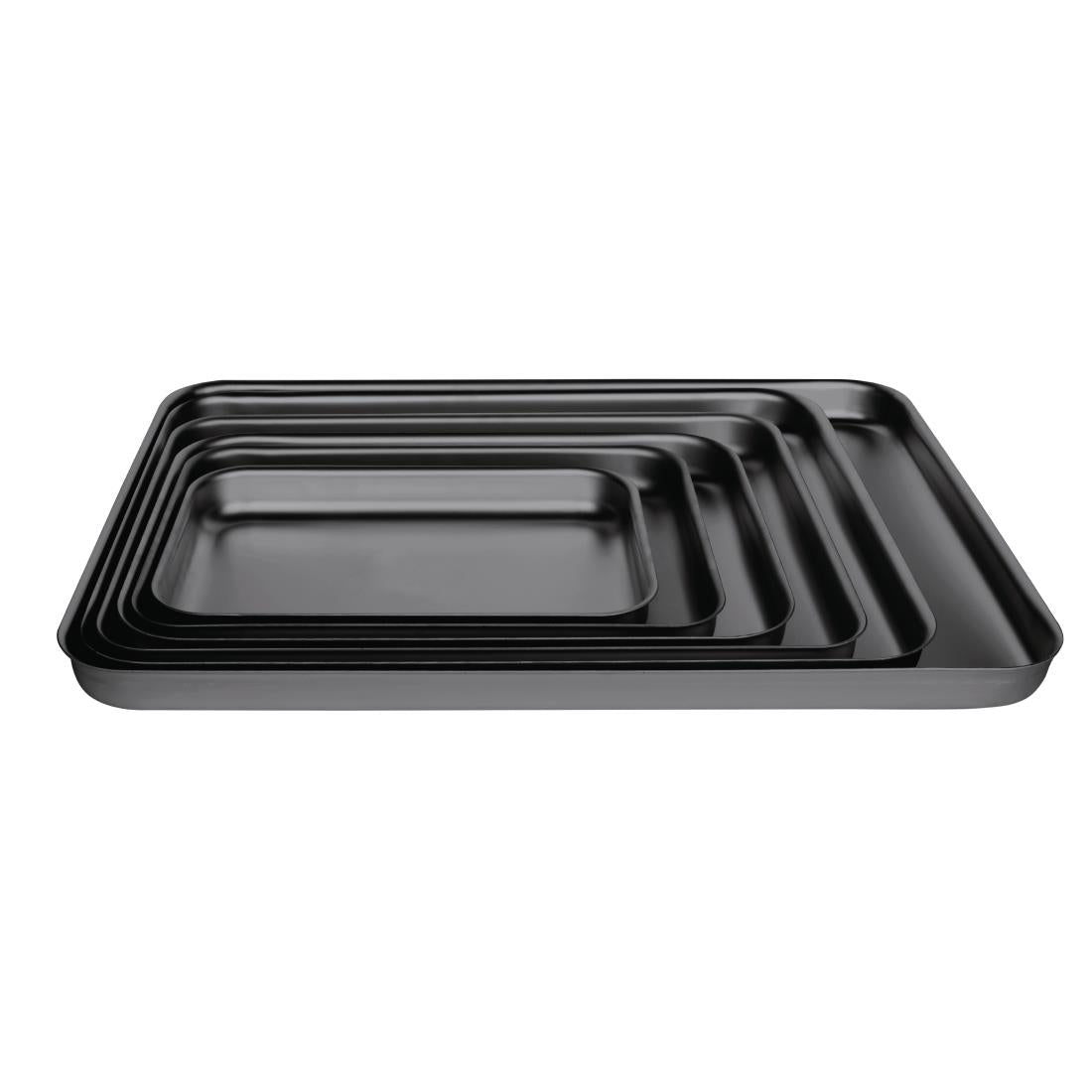 Vogue Bakewell Pan Hard Anodised - 370x220x40mm 14 1/2x10 1/2x1 1/2"