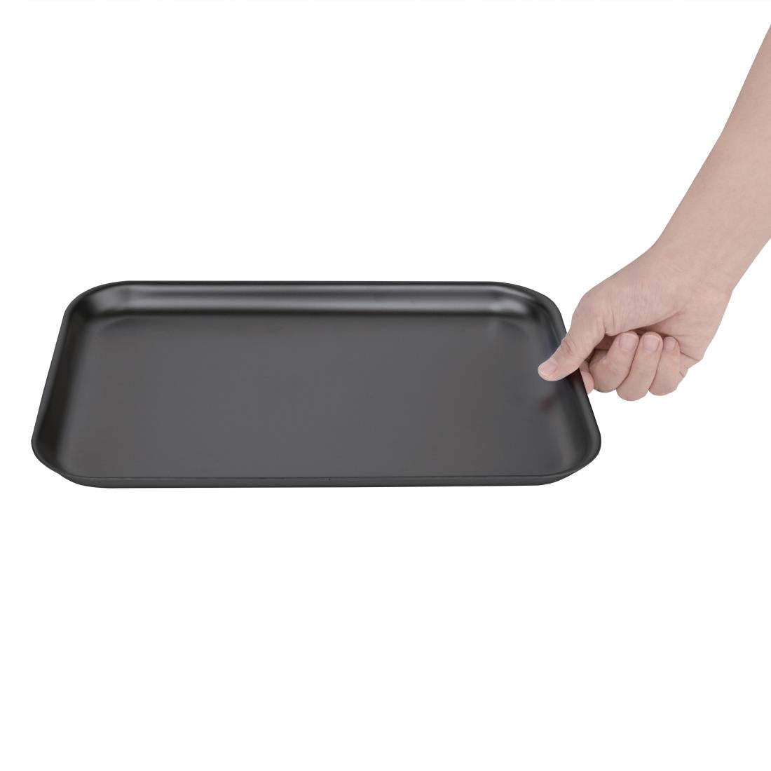 Vogue Baking Sheet Hard Anodised - 320x215x20mm 12 1/2x8 1/2x 3/4"