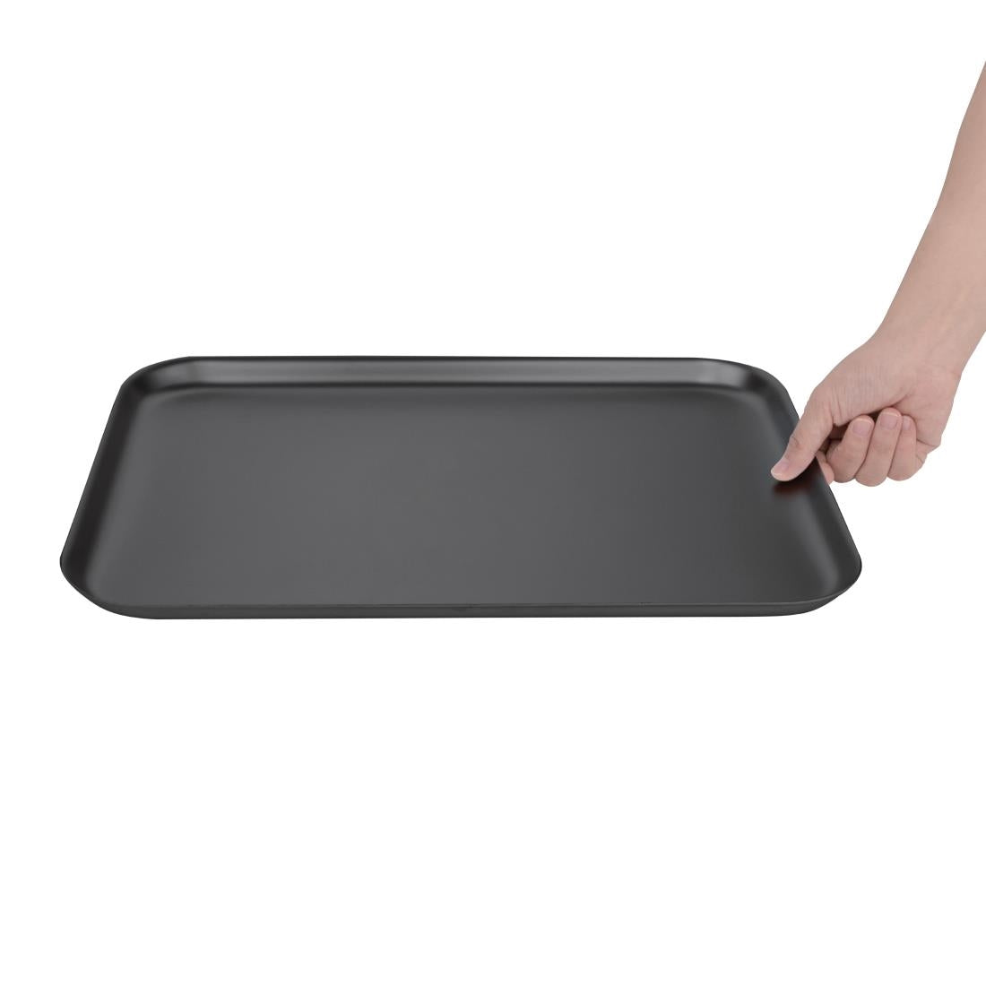 Vogue Baking Sheet Hard Anodised - 420x305x20mm 16 1/2x12x 3/4"