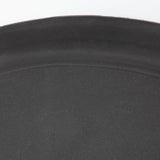 EDLP - Olympia Kristallon Anti-Slip Plastic Oval Tray Black - 686x560mm 27x22"