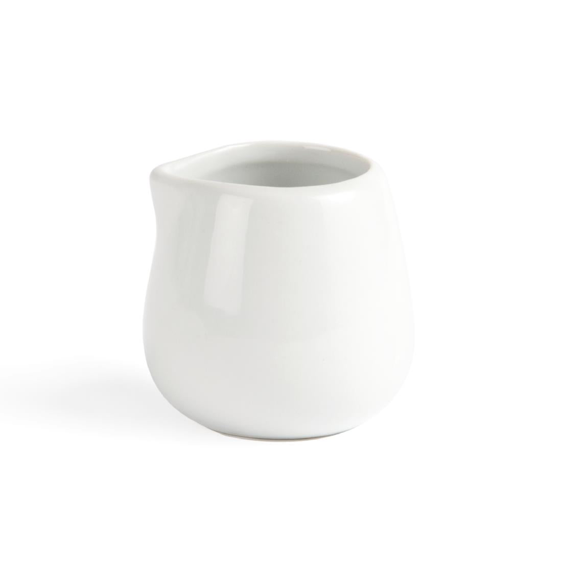 Olympia Whiteware Cream/Milk Jug - 3oz (Box 12)