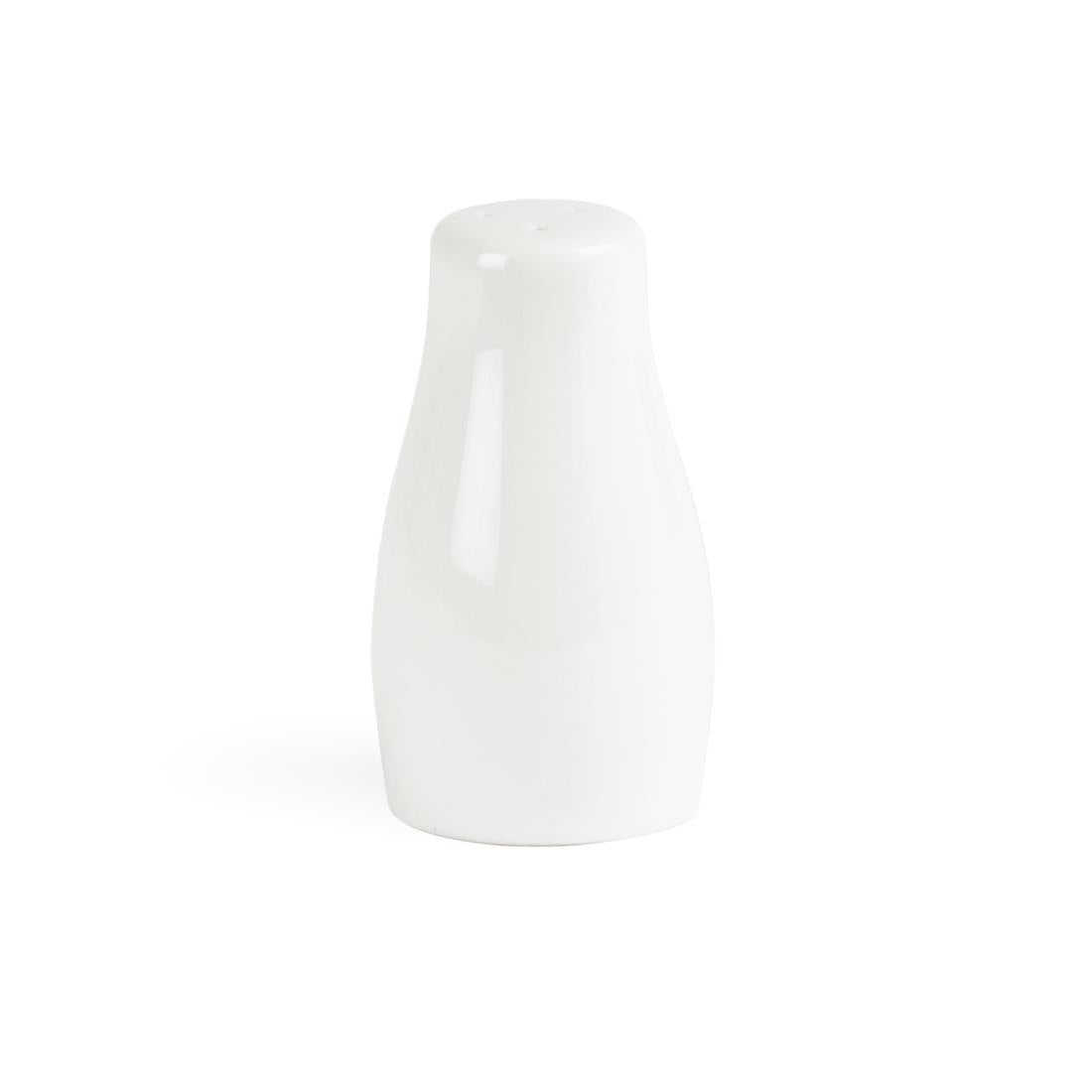 Olympia Whiteware Salt Shaker - 90mm 3 1/2" (Box 12)