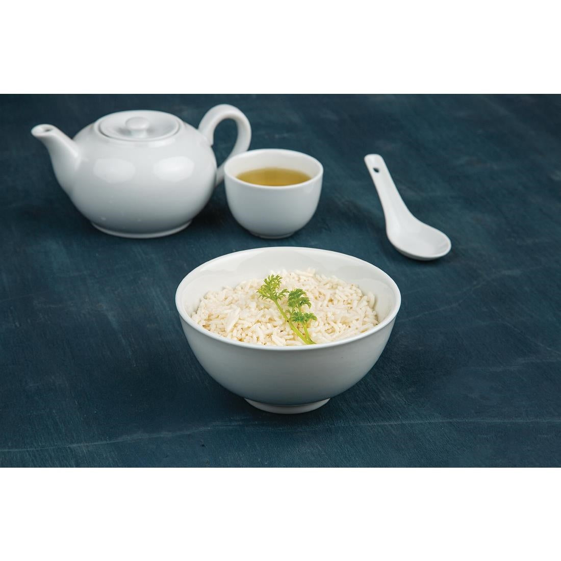 Olympia Whiteware Rice Bowl - 13cm 5" (Box 12)