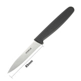 Hygiplas Paring Knife Black - 3"