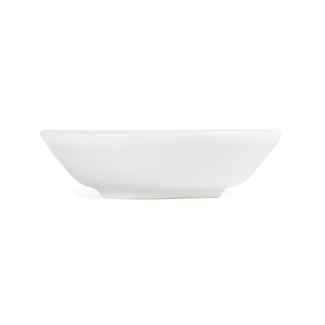 Olympia Whiteware Soy Dish - 7cm 2 3/4" (Box 12)