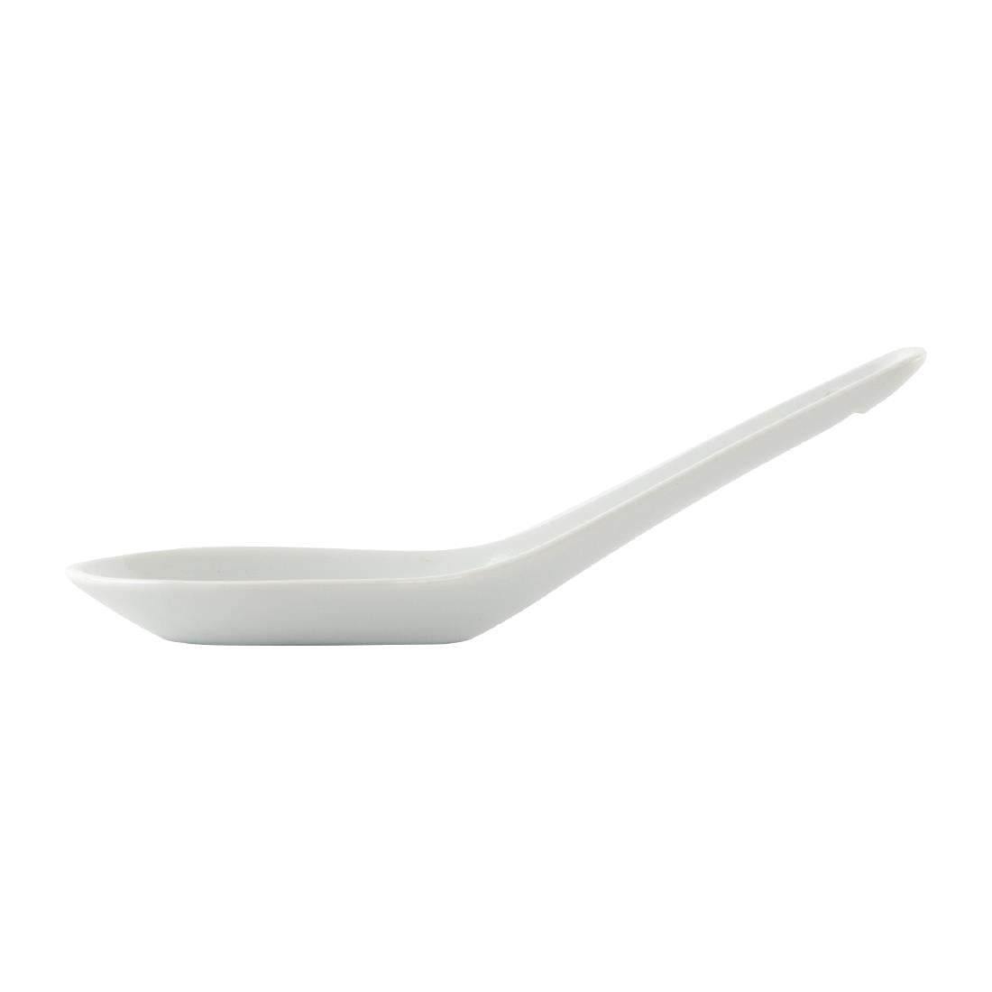 Olympia Whiteware Rice Spoon (Box 24)