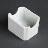 Olympia Whiteware Sugar Packet/Sachet Holder - 7x9cm 2 3/4x3 1/2" (Box 6)