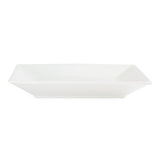 Olympia Whiteware Square Plate Wide Rim - 25cm 10" (Box 6)